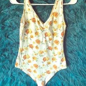 Sunflower body suit